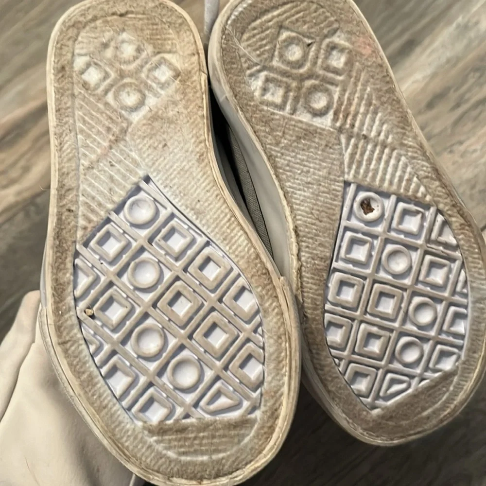 Gymboree toddler blue and gray boat shoes size 6